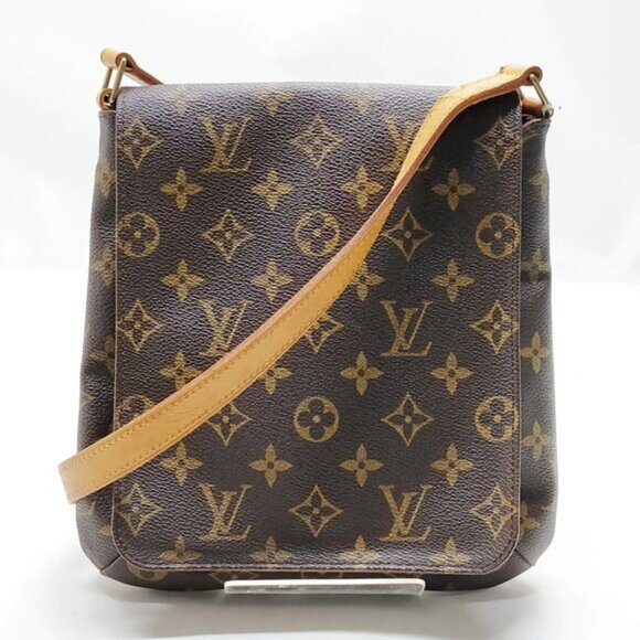 Louis Vuitton Musette Salsa Brown Monogram Shoulder Bag mon390-102525 - Picture 1 of 16